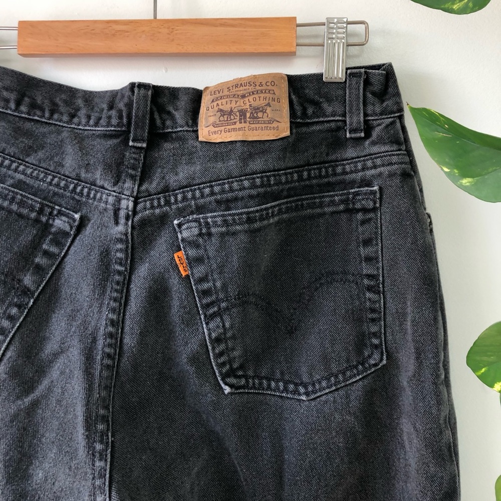 Levi's Black Men's Jeans - Orange Tab